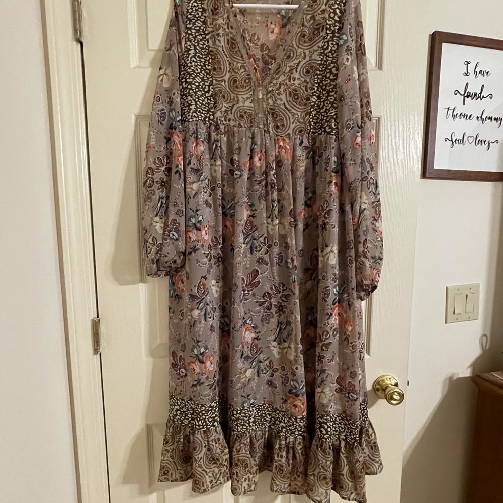 Lovely Chiffon Maxi~dress